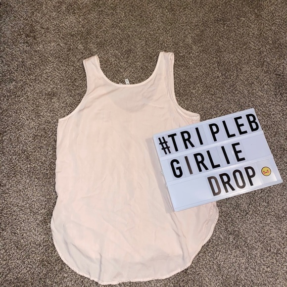 High/Low Taupe Tank - Picture 2 of 2